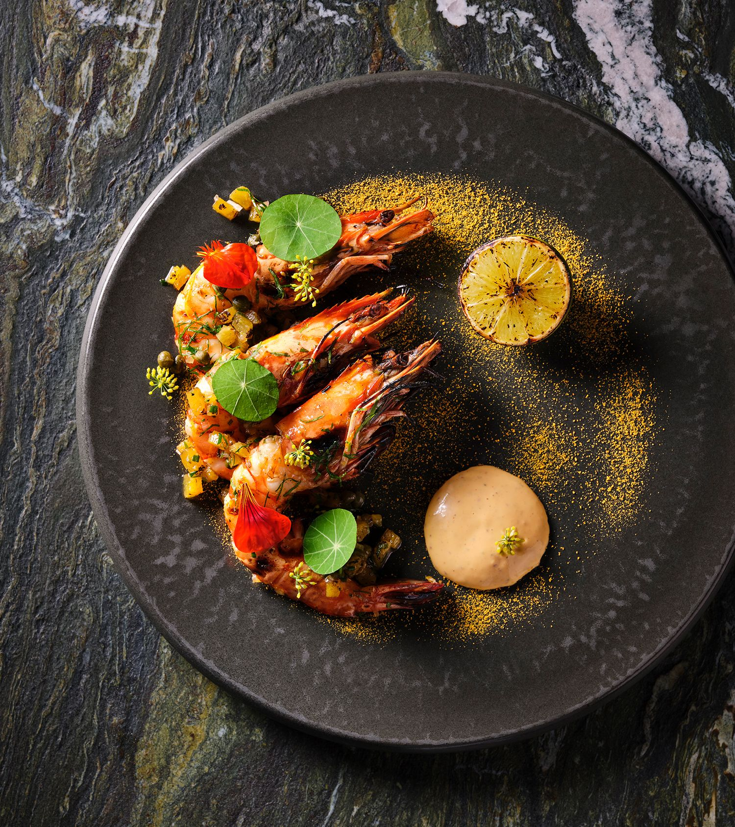 BBQ TIGER PRAWNS