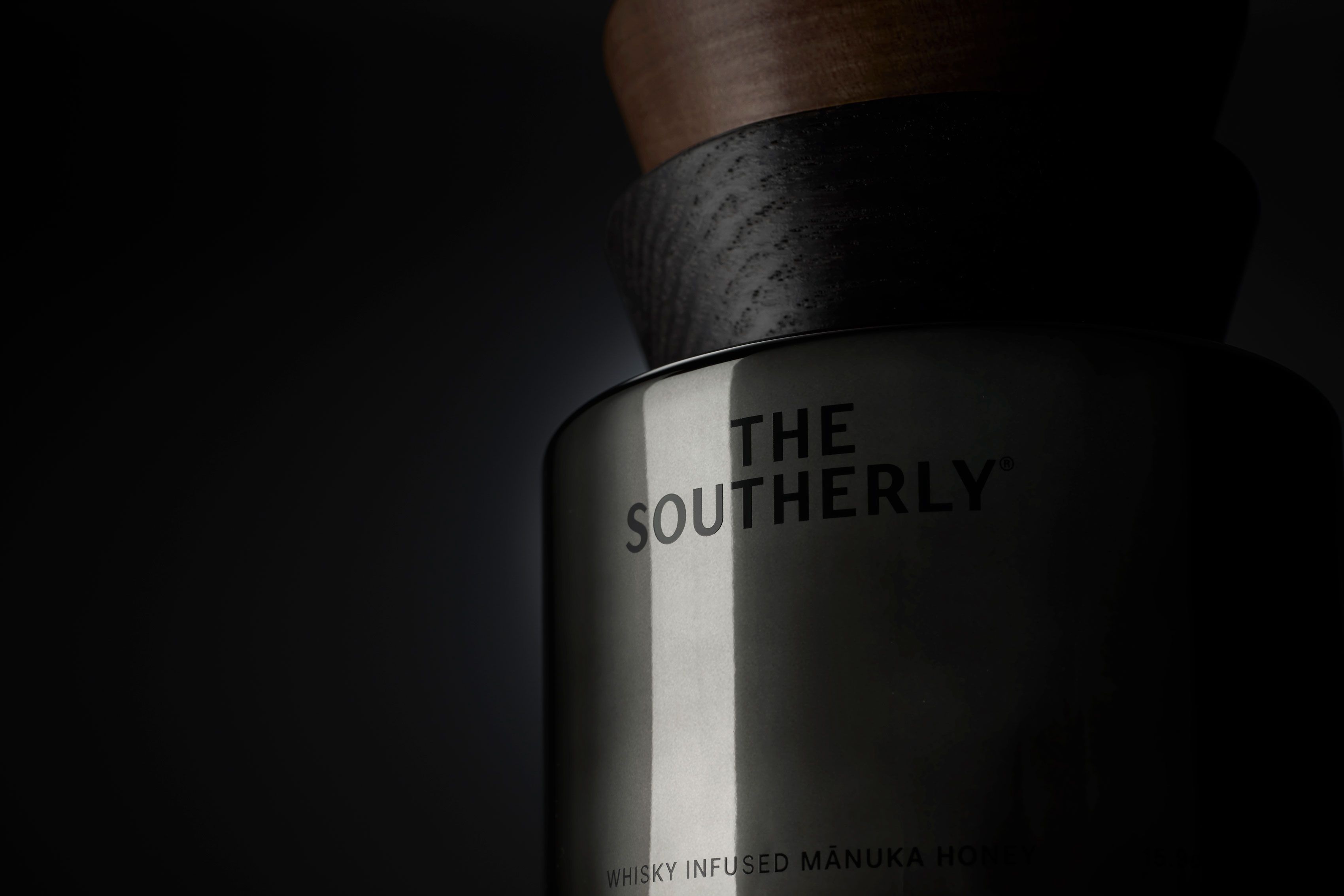 Mānuka Honey infused with Whisky with Jar from The Southerly New Zealand
