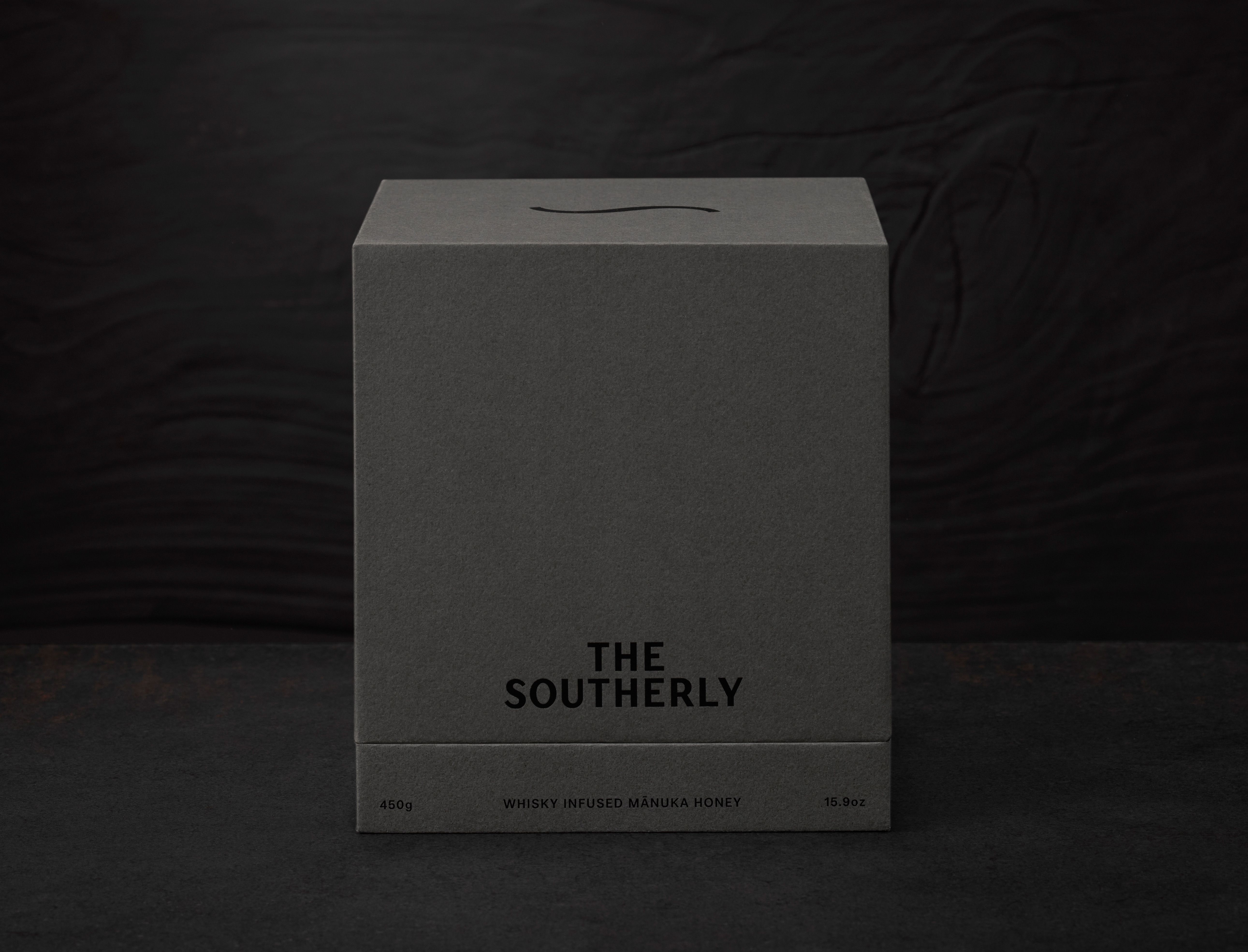 Whiskey Infused Manuka Honey in a Box.