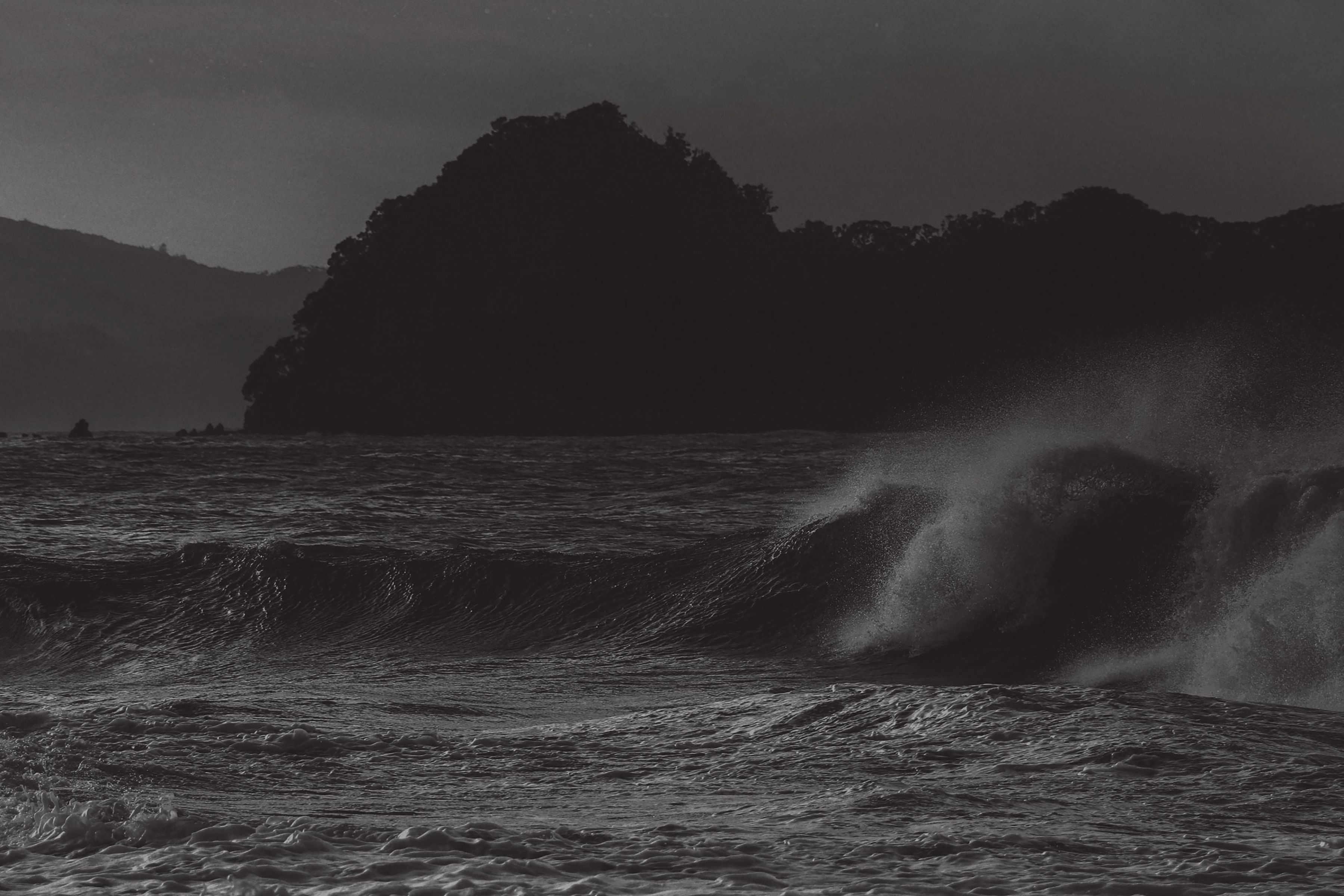 New Zealand ocean.